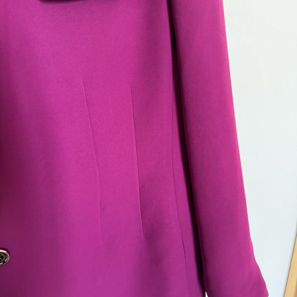 Le Suit Women's Plum Purple Blazer Jacket 16W - Picture 6 of 9